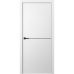 Дверь Belwooddoors Межкомнатная дверь Avesta 1H Молдинг Чёрный декоративные элементы Эмаль белый