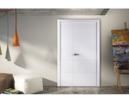Дверь Belwooddoors Межкомнатная дверь Arvika 202 со стеклом Эмаль белый Дверь Belwooddoors Межкомнатная дверь Arvika 202 со стеклом Эмаль белый