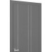 Дверь Belwooddoors Межкомнатная дверь Флекс 1 Молдинг Хром глухая Эмаль графит