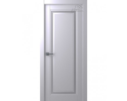 Дверь Belwooddoors Межкомнатная дверь Аурум 1 со стеклом Эмаль светло-серый