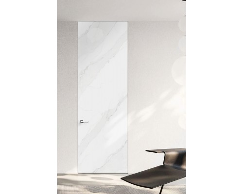 Дверь Belwooddoors Межкомнатная дверь Спейс с зеркалом Стекло Лакобель чёрный