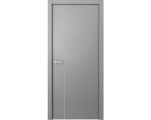 Дверь Belwooddoors Межкомнатная дверь Avesta 1V Молдинг Хром декоративные элементы Эмаль светло-серый Дверь Belwooddoors Межкомнатная дверь Avesta 1V Молдинг Хром декоративные элементы Эмаль светло-серый