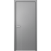 Дверь Belwooddoors Межкомнатная дверь Avesta 1V Молдинг Хром декоративные элементы Эмаль светло-серый