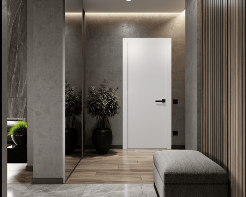 Дверь Belwooddoors Межкомнатная дверь Avesta глухая Эмаль жемчуг Дверь Belwooddoors Межкомнатная дверь Avesta глухая Эмаль жемчуг