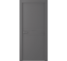 Дверь Belwooddoors Межкомнатная дверь Твинвуд 2 глухая Эмаль графит