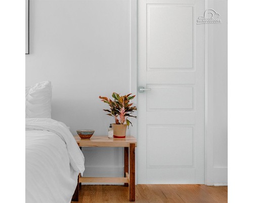 Дверь Belwooddoors Межкомнатная дверь Инари глухая Эмаль жемчуг