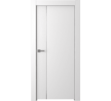 Дверь Belwooddoors Межкомнатная дверь Вега 1 Молдинг Хром Эмаль белый