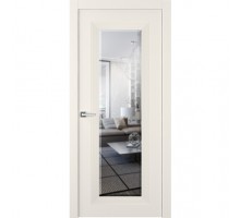 Дверь Belwooddoors Межкомнатная дверь Либра 1 с зеркалом Эмаль жемчуг