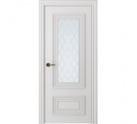 Дверь Belwooddoors Межкомнатная дверь Палаццо 2 со стеклом Эмаль белый