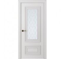 Дверь Belwooddoors Межкомнатная дверь Палаццо 2 со стеклом Эмаль белый