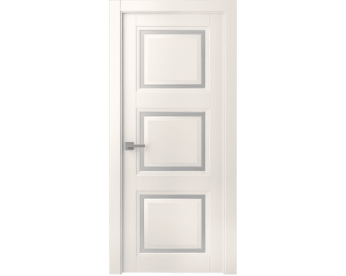 Дверь Belwooddoors Межкомнатная дверь Аурум 3 со стеклом Эмаль жемчуг