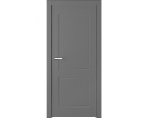 Дверь Belwooddoors Межкомнатная дверь Кремона 2 глухая Эмаль графит