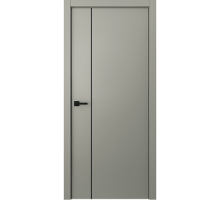 Дверь Belwooddoors Межкомнатная дверь Avesta 1V Молдинг Чёрный декоративные элементы Эмаль шёлк