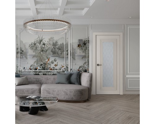 Дверь Belwooddoors Межкомнатная дверь Палаццо 1 со стеклом Эмаль жемчуг Дверь Belwooddoors Межкомнатная дверь Палаццо 1 со стеклом Эмаль жемчуг