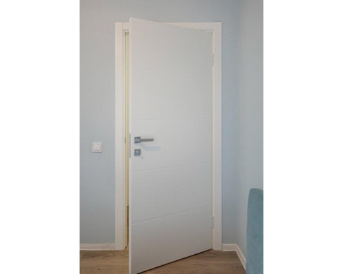 Дверь Belwooddoors Межкомнатная дверь Arvika глухая Эмаль жемчуг Дверь Belwooddoors Межкомнатная дверь Arvika глухая Эмаль жемчуг