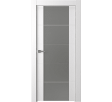 Дверь Belwooddoors Межкомнатная дверь Arvika 202 со стеклом Эмаль белый