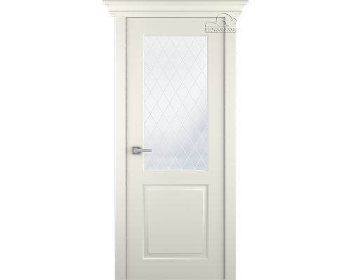 Дверь Belwooddoors Alta остекленная Эмаль жемчуг