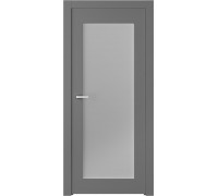 Дверь Belwooddoors Кремона 1 со стеклом Эмаль графит