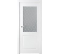 Дверь Belwooddoors Кремона 2 со стеклом Эмаль белый