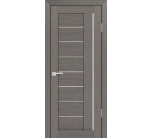 Дверь Profilo Porte PS-17 PP Грей мелинга  Белый сатинат