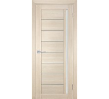 Дверь Мариам ТЕХНО 741 nanotex капучино  стекло белый сатинат