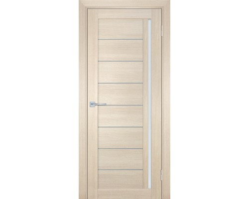 Дверь Мариам ТЕХНО 741 nanotex капучино стекло белый сатинат