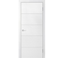 Дверь Текона Smalta-Line 03u эмаль Белый Ral3 ДГ  Д