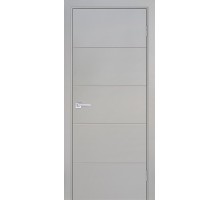 Дверь Текона Smalta-Line 03u эмаль Агат Ral7044 ДГ  Д