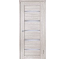 Дверь Stabile Porte Лайт-07 nanotex лиственница белая  стекло белый сатинат