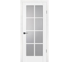 Дверь Profilo Porte PSС-41 Classic РР белый ДО  стекло сатинат