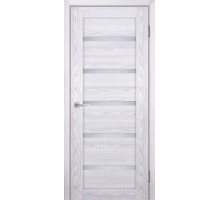 Дверь Stabile Porte Лайт-07 nanotex клен айс  стекло белый сатинат