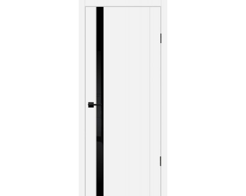 Дверь Profilo Porte PSC-10 PP белый стекло черный лакобель