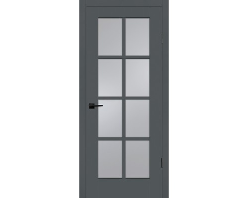 Дверь Profilo Porte PSС-41 Classic РР графит ДО стекло сатинат Дверь Profilo Porte PSС-41 Classic РР графит ДО стекло сатинат