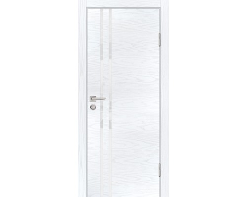 Дверь Profilo Porte P-11 NEW PP дуб скай белый стекло белоснежный лакобель Дверь Profilo Porte P-11 NEW PP дуб скай белый стекло белоснежный лакобель