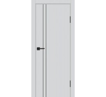 Дверь Profilo Porte P-20 NEW PP агат  черный молдинг