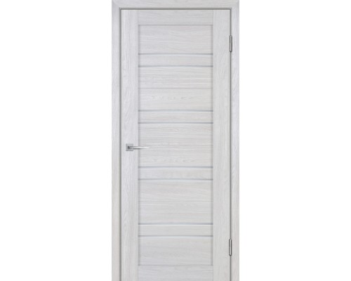 Дверь Stabile Porte Лайт-19 (3D) арктик стекло белый сатинат