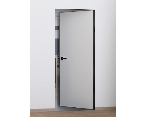 Дверь Profilo Porte PX-0 Invisible REVERS под покраску кромка Черная с 4-х ст.2 пет.KronaK и замок ПР Дверь Profilo Porte PX-0 Invisible REVERS под покраску кромка Черная с 4-х ст.2 пет.KronaK и замок ПР