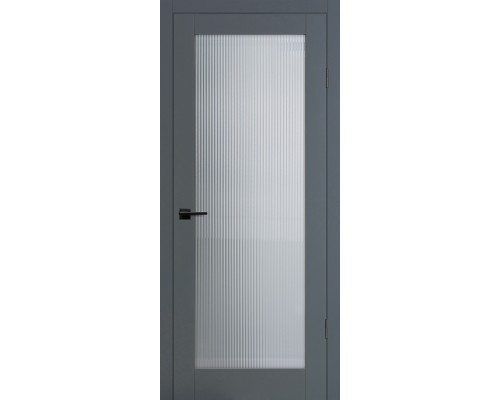 Дверь Profilo Porte PSС-55 РР графит ДО стекло Moru Optiwhite