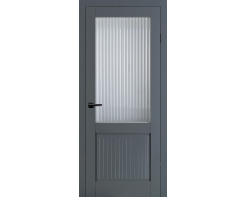 Дверь Profilo Porte PSС-57 РР графит ДО стекло Moru Optiwhite