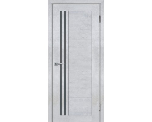 Дверь Stabile Porte Лайт-131 nanotex бетон снежный стекло графит сатинат Дверь Stabile Porte Лайт-131 nanotex бетон снежный стекло графит сатинат