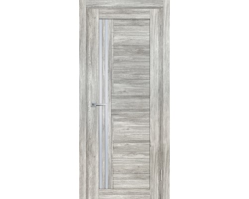 Дверь Stabile Porte Лайт-131 nanotex сан-ремо серый стекло белый сатинат