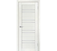 Дверь Stabile Porte Лайт-19 nanotex белый ясень  стекло белый сатинат