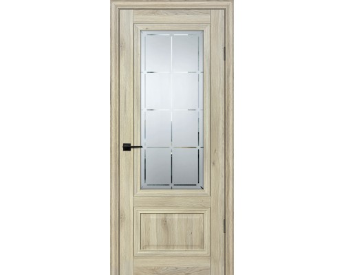 Дверь Profilo Porte PSC-37 Classic nanotex дуб молочный ДО стекло сатинат худ.гравировка Дверь Profilo Porte PSC-37 Classic nanotex дуб молочный ДО стекло сатинат худ.гравировка