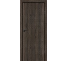 Дверь Profilo Porte P-21 NEW nanotex дуб темный  черный молдингABS черная кромка с 4-х ст.