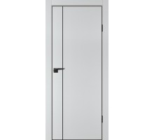 Дверь Profilo Porte P-21 NEW PET агат матовый  черный молдинг РЕТ ABS черная кромка с 4-х ст.