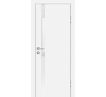 Дверь Profilo Porte P-8 NEW PET белый матовый  стекло белоснежный лакобель