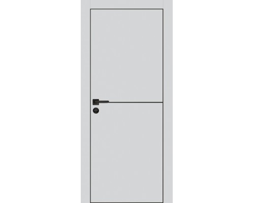 Дверь Profilo Porte PX-19 PET агат матовый черный молдинг врезка под петли AGB и замок черная кр. с 4-х ст. Дверь Profilo Porte PX-19 PET агат матовый черный молдинг врезка под петли AGB и замок черная кр. с 4-х ст.