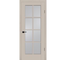 Дверь Profilo Porte PSС-41 Classic РР шеллгрей ДО  стекло сатинат