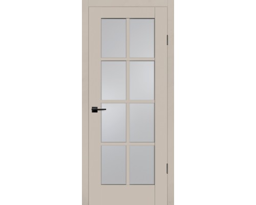 Дверь Profilo Porte PSС-41 Classic РР шеллгрей ДО стекло сатинат