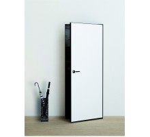 Дверь Profilo Porte PX-0 Invisible  черная кромка с 4-х сторон врезка под ProfiloPorte: 2 петли и замок